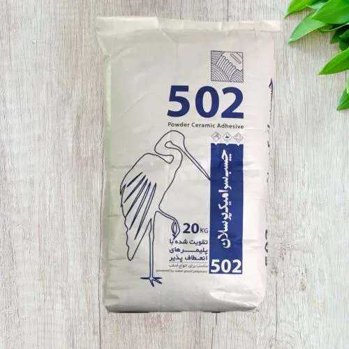 چسب پودری پرسلان سفید C502W20
