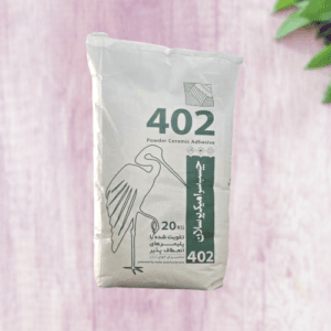 چسب پودری سرامیک طوسی C402G20 چسب پودری سرامیک سفید C402W20